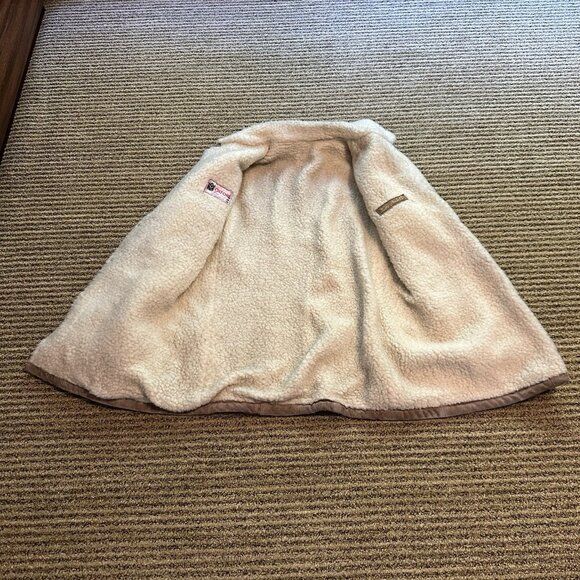 Winterclad of Oxford Western Cut Leather Shearling Jacket Men’s Md - Picture 5 of 8